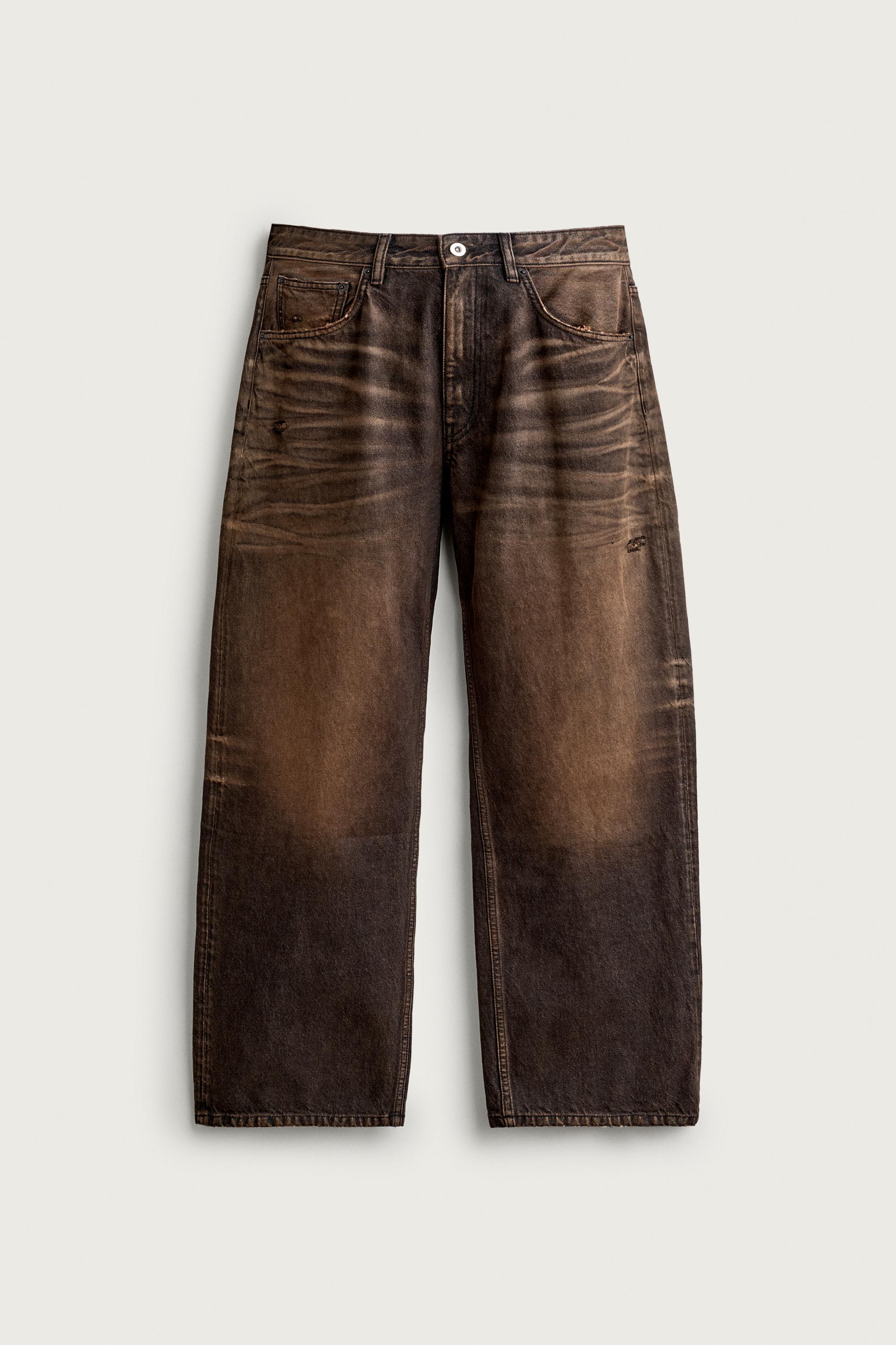 JEANS LOOSE FIT LAVÉ COULEUR