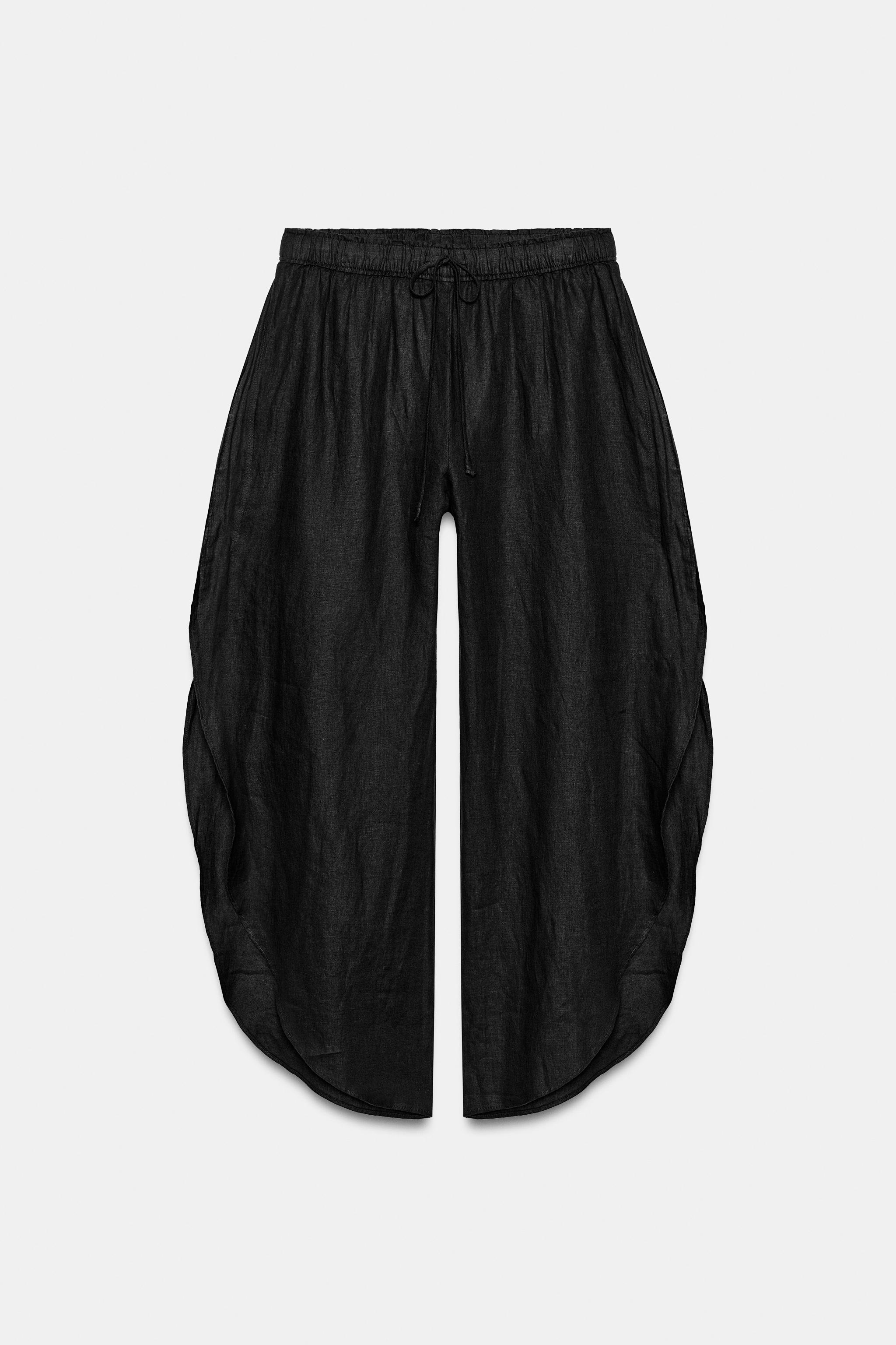 ZW COLLECTION VENTED LINEN PANTS