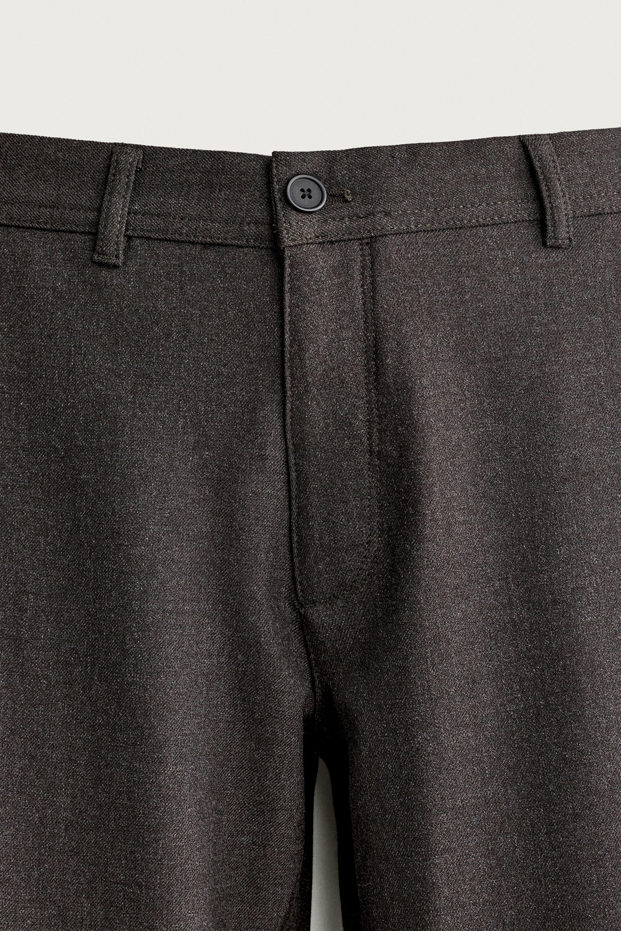 COMFORT STRUCTURED CHINO PANTS