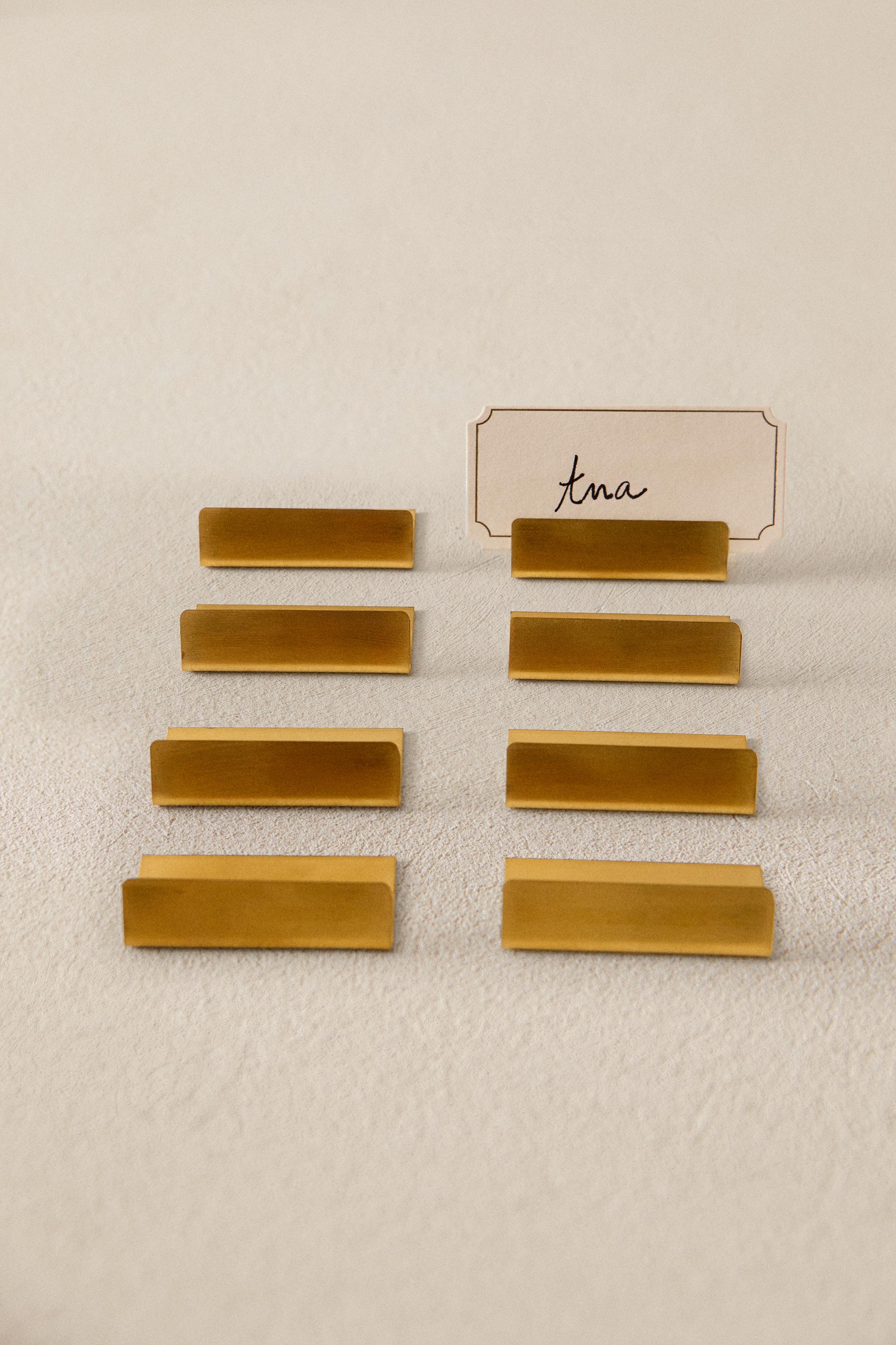 SET OF CHRISTMAS CARD PLACEHOLDERS (SET OF 12)