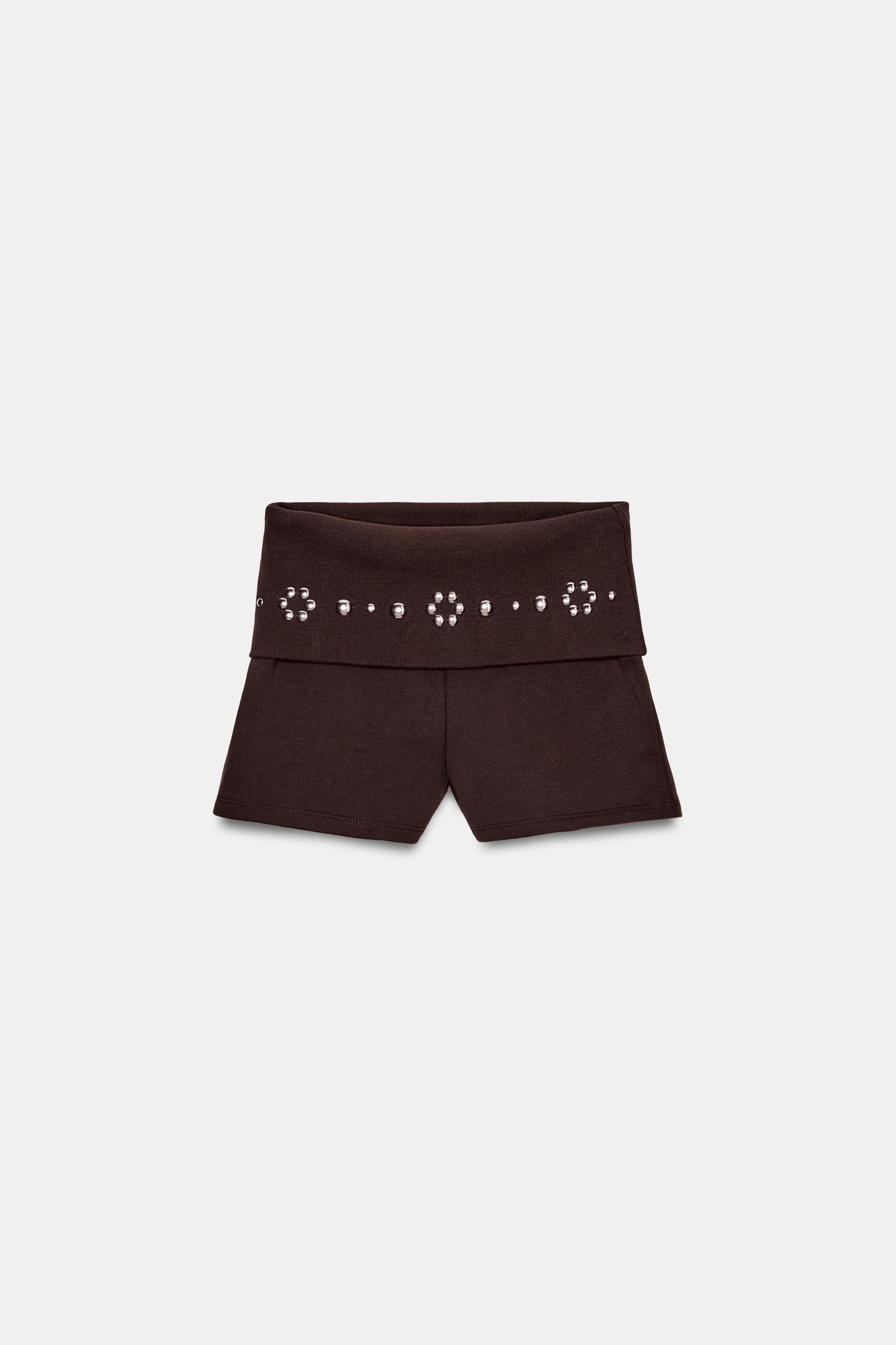 STUDDED SHORTS