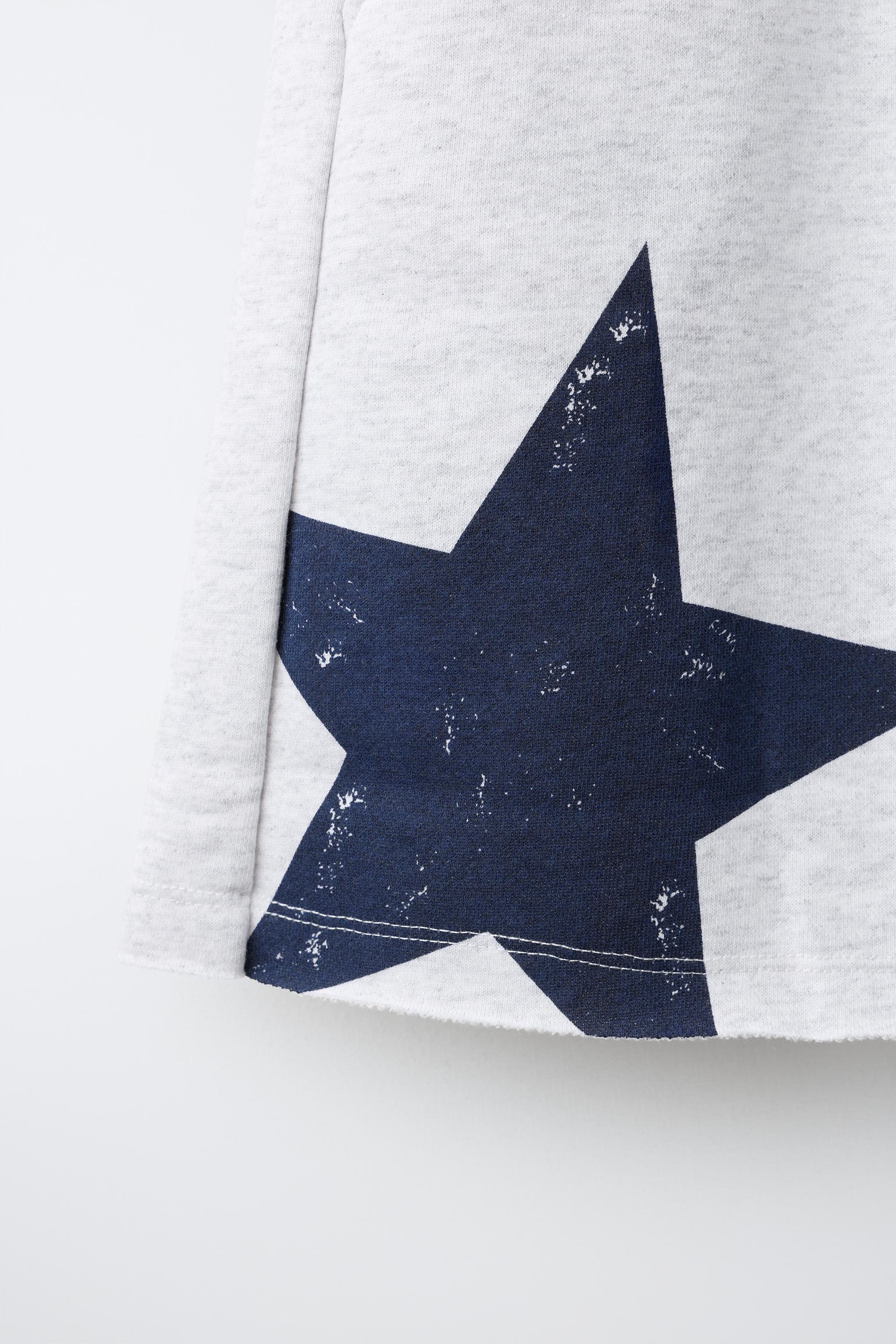 Детские шорты Zara STAR PRINT SHORTS — фото 6