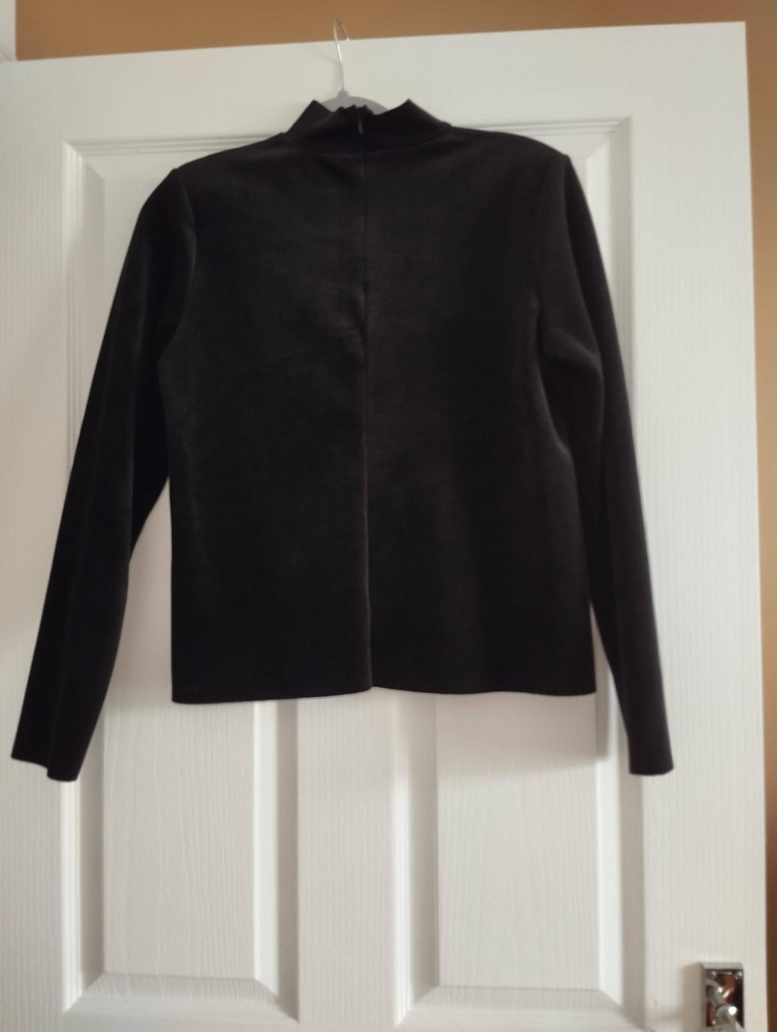 FAUX SUEDE SWEATER - Image 4
