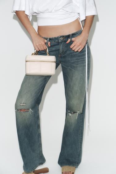 Zara VANITY BAG WITH CHARMS - Ecru