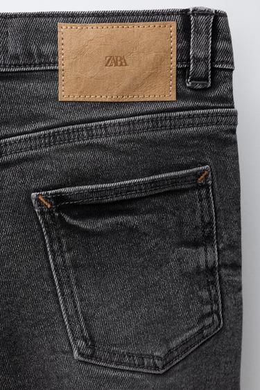 STRAIGHT FIT JEANS - Grey by Zara