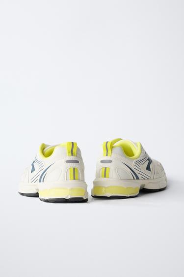 MESH TRAINERS - White by Zara - Image 5