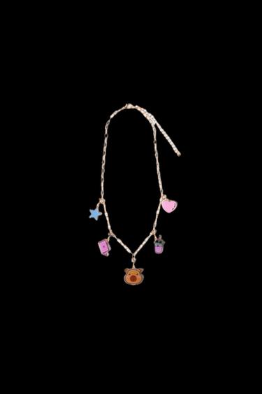 MULTICHARM INTERCHANGEABLE NECKLACE - Golden by Zara