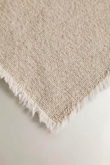 SET DE TABLE LIN RUSTIQUE - Beige clair de Zara - Image 1