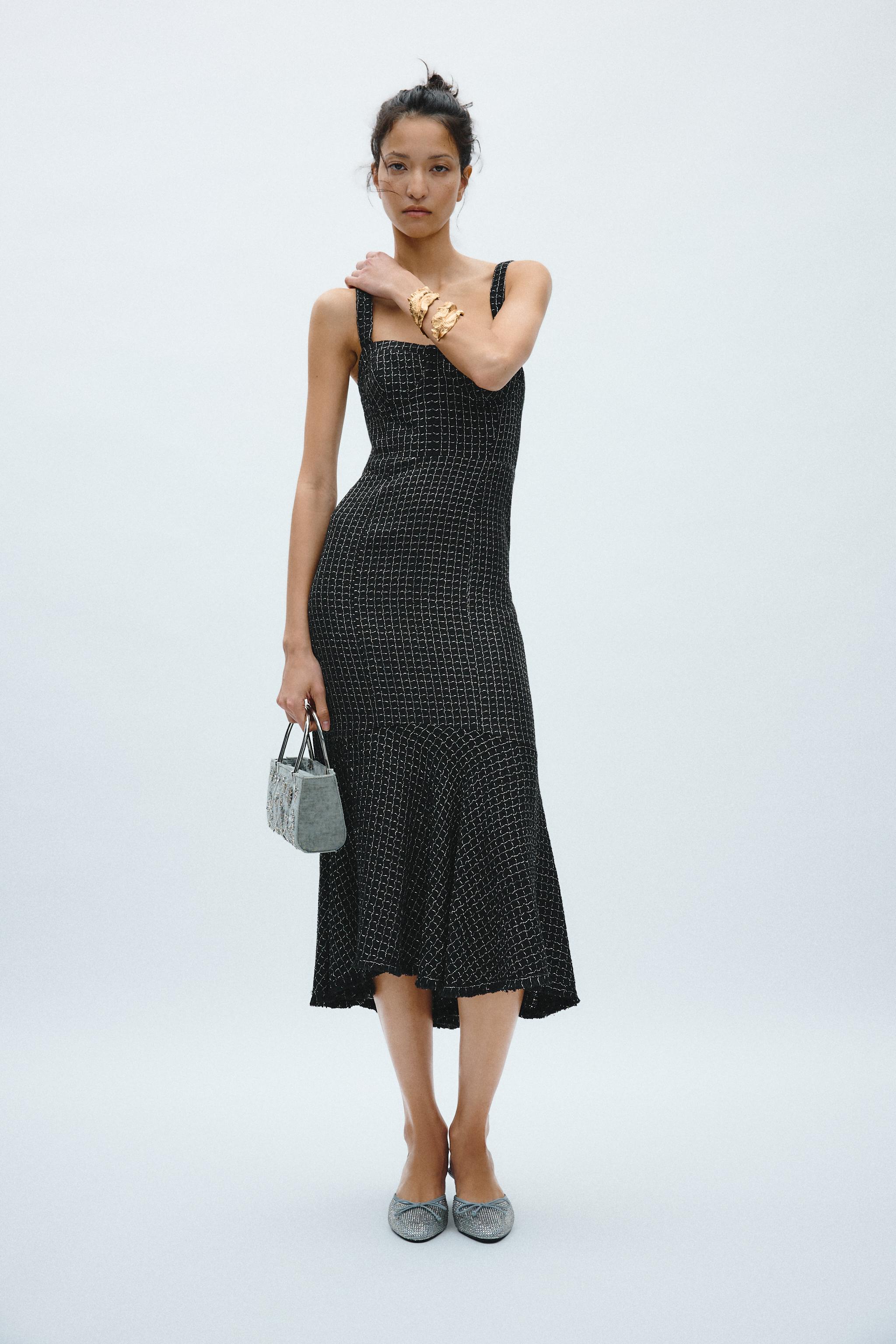 スペイン発送 ZARA ZWコレクション ビスチェドレス 今季新作！ スペイン発送 ZARA ZWコレクション ビスチェドレス 今季新作