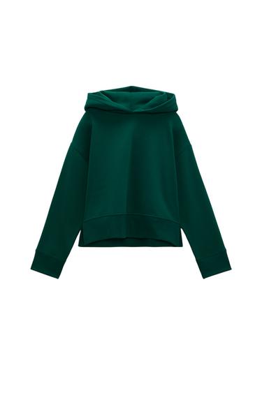 RIBBED HOODIE