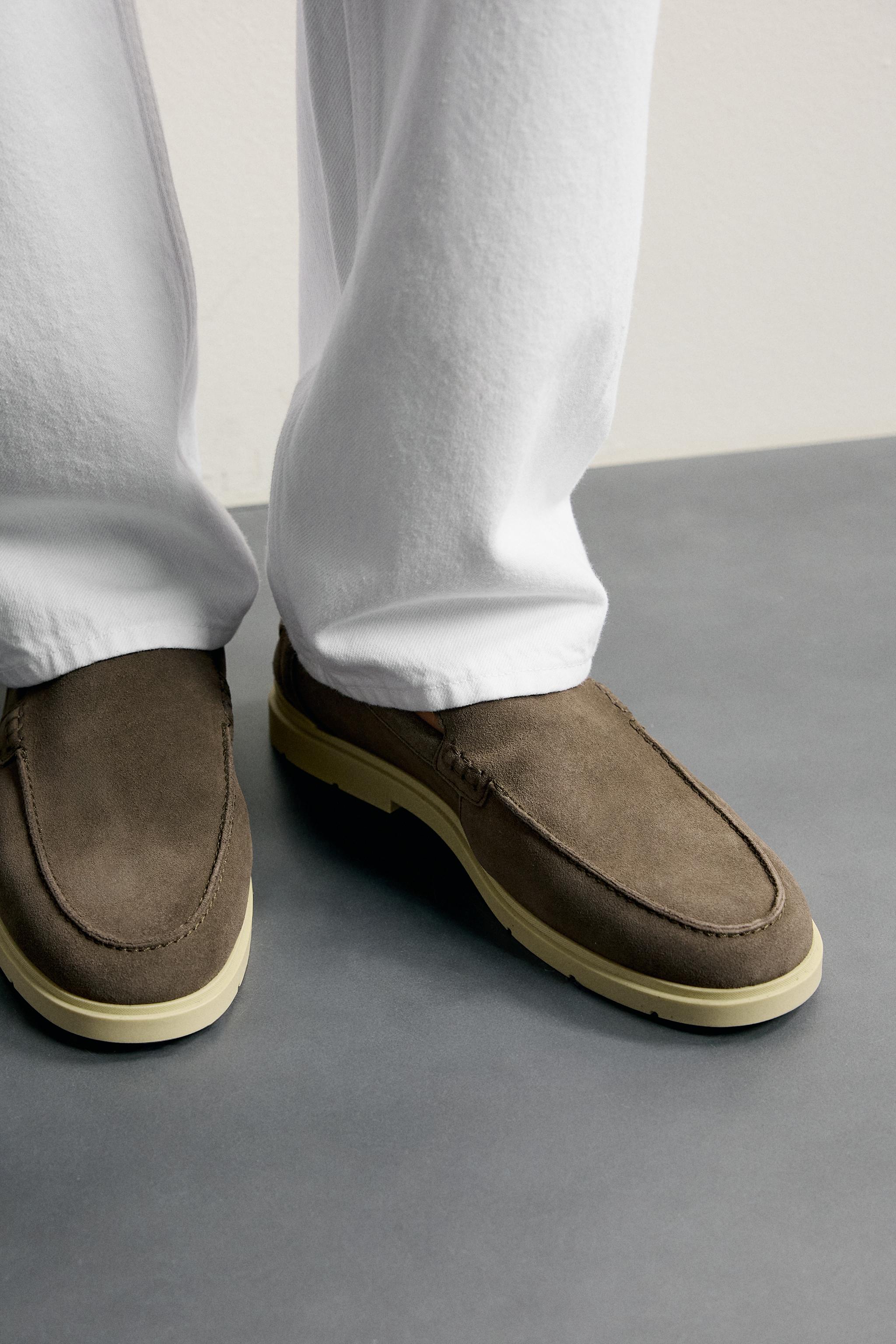 Zara Casual Deri Makosen görsel 3