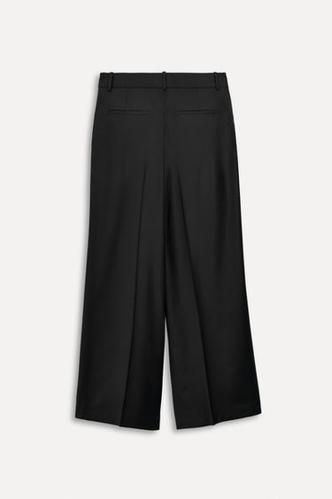 50TH ANNIVERSARY WOOL BLEND TROUSERS - Black by Zara - Image 2