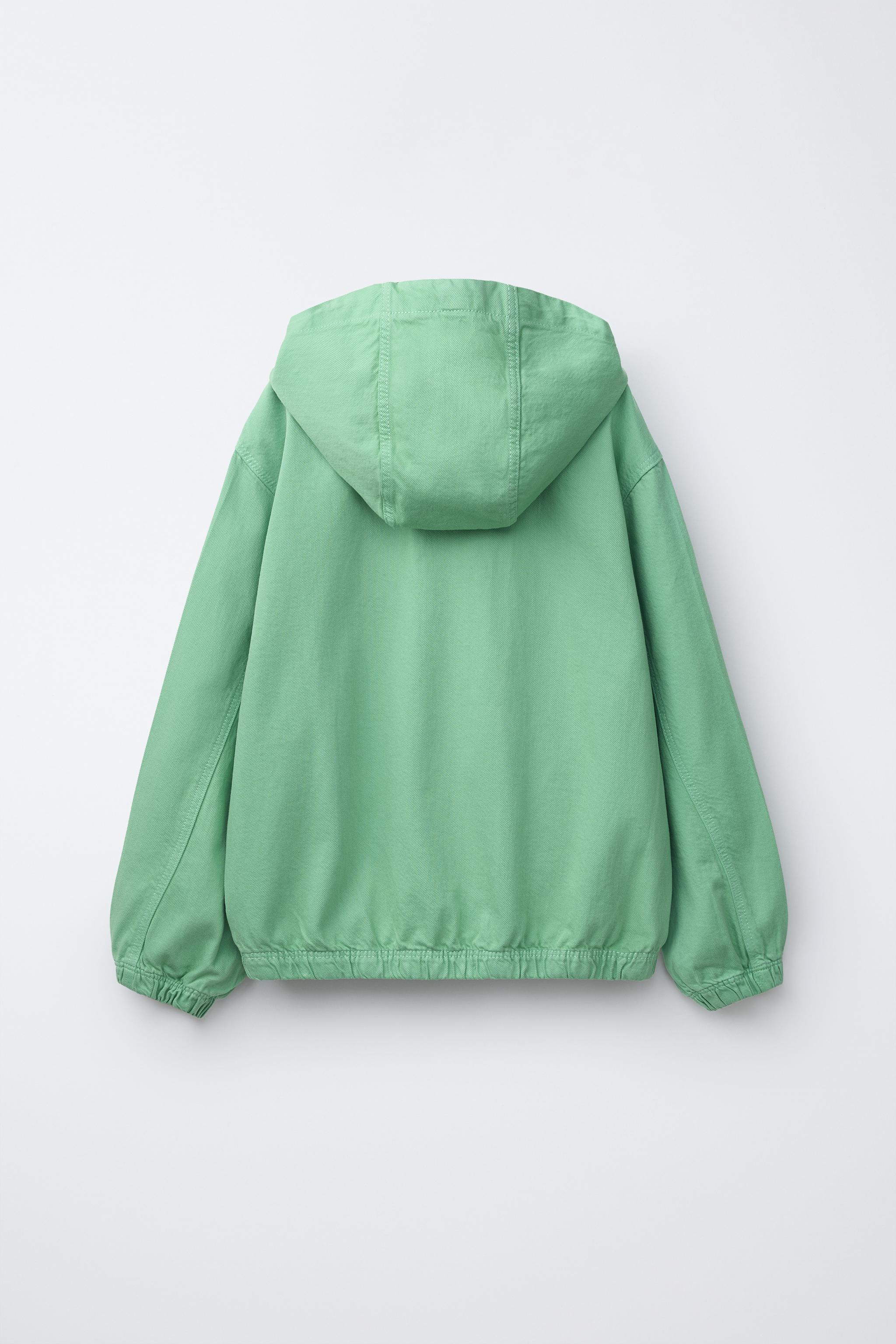 BLOUSON CAPUCHE ÉTIQUETTE
