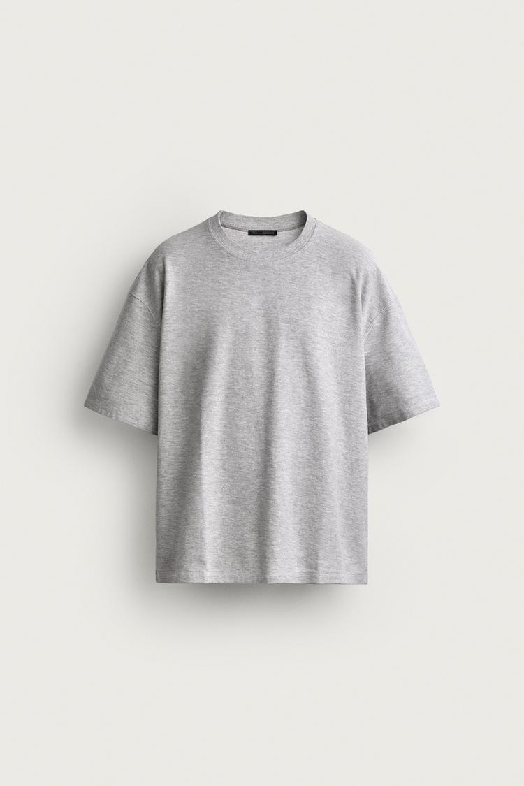 RELAXED FIT SEAM DETAIL T-SHIRT