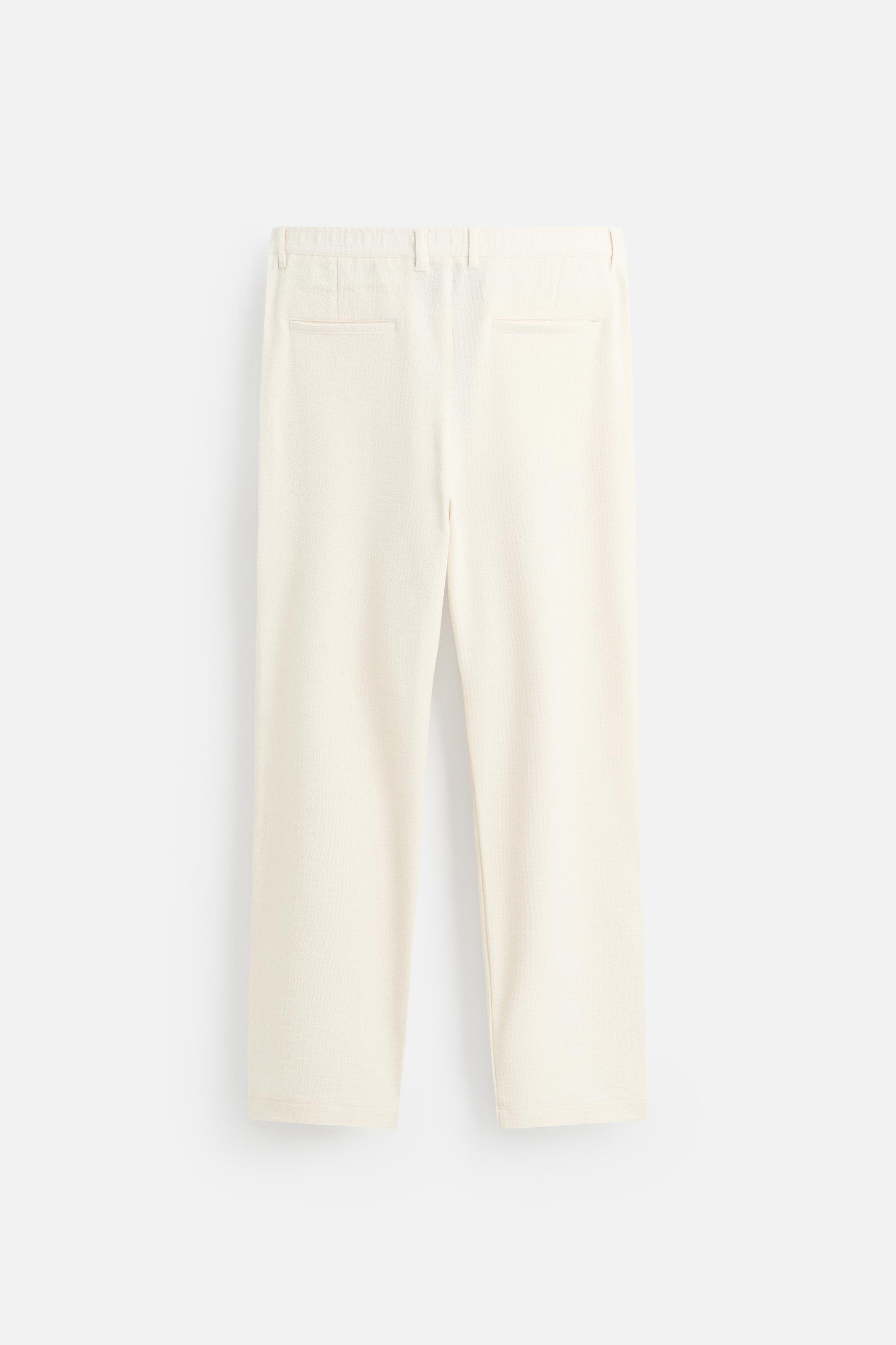 PANTALON CHINO TEXTURÉ