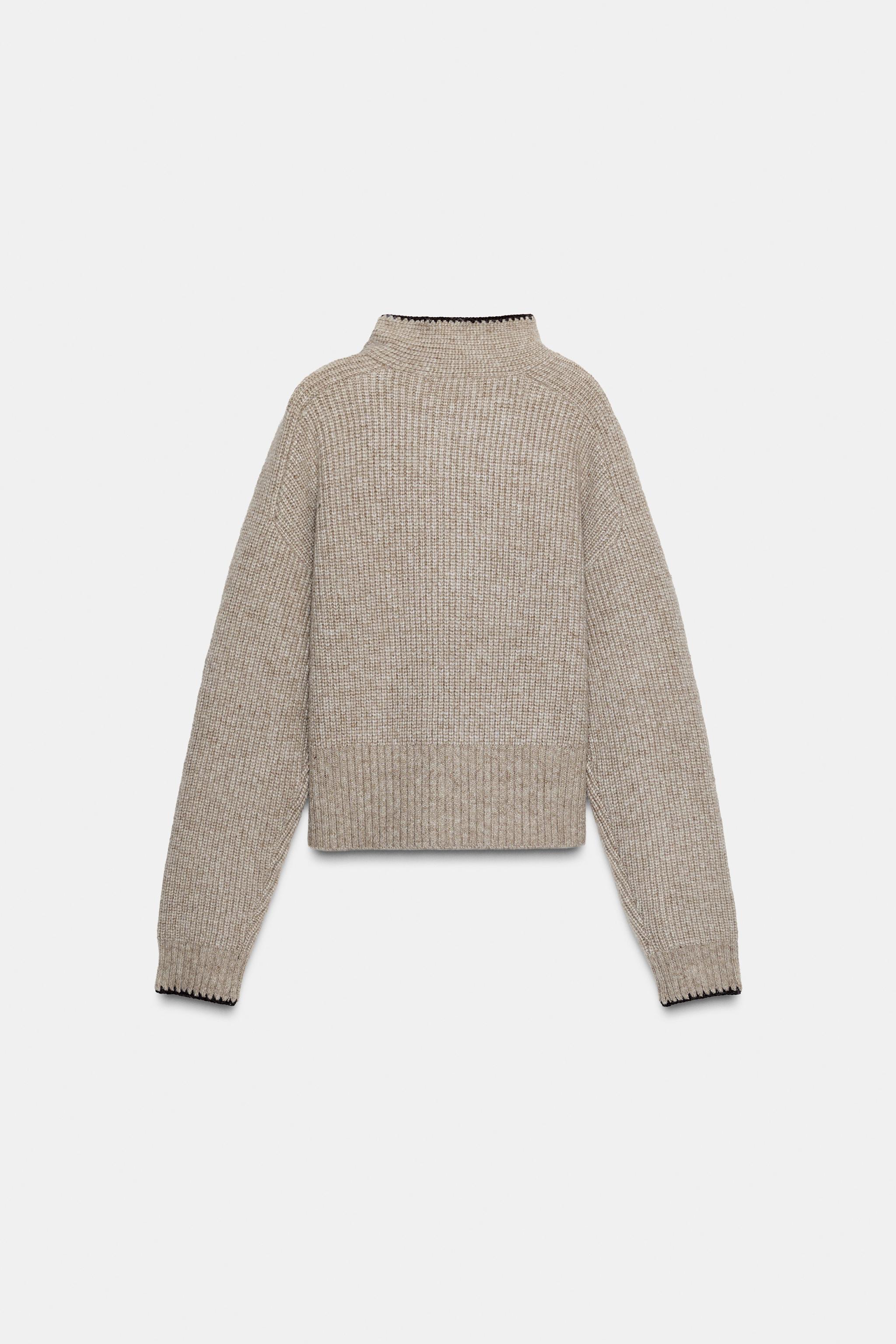 PULL EN MAILLE AVEC NŒUD