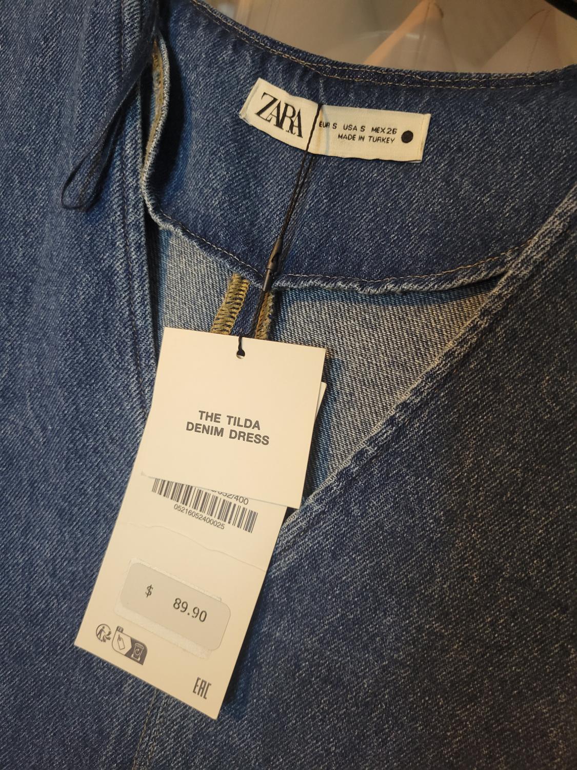 LONG DENIM DRESS - Image 2