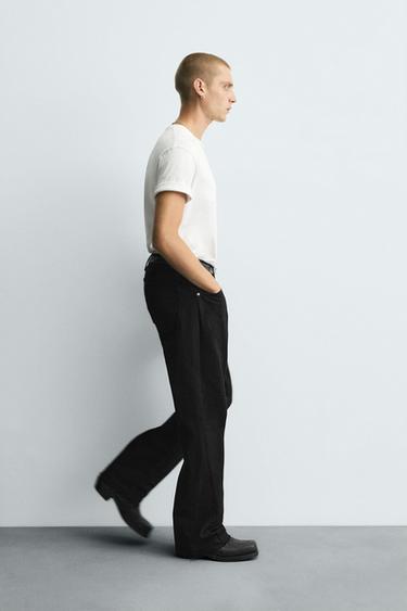 JEAN COUPE FLARE - Noir de Zara - Image 5