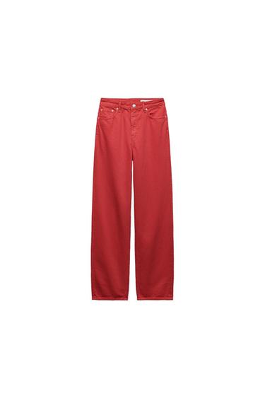 ZW COLLECTION WIDE-LEG HIGH-WAIST JEANS