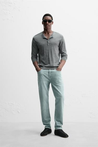 Zara Açık mavi - SLIM FIT JEAN