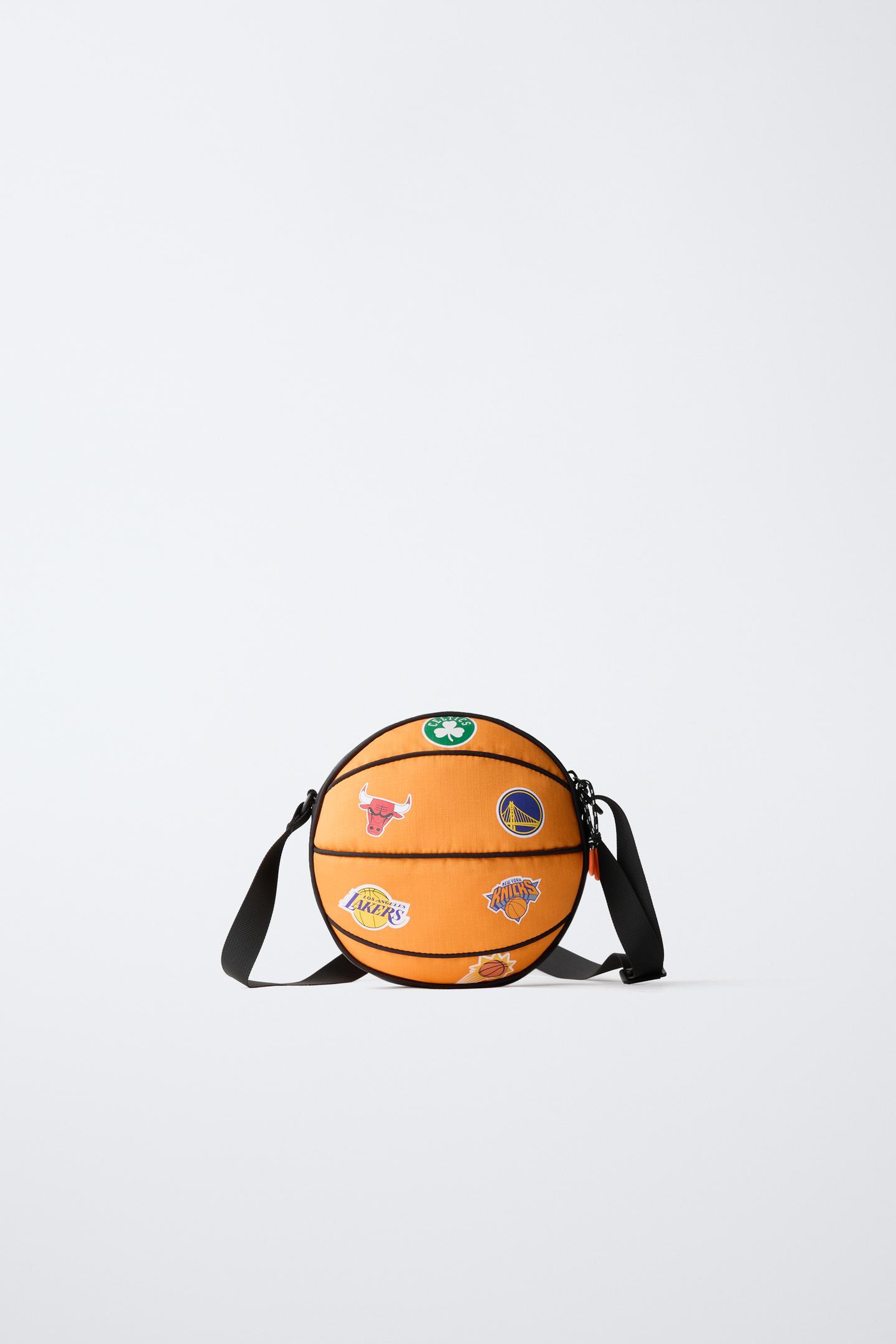 Детская сумка Zara NBA Basketball Crossbody - Multi Teams, цвет: Оранжевый — фото 7