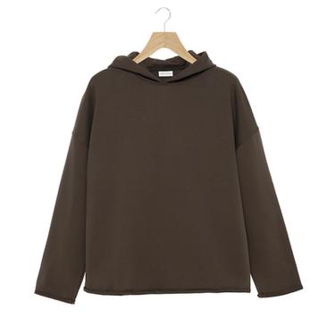 SUDADERA RELAXED FIT CAPUCHA - Marrón de Zara