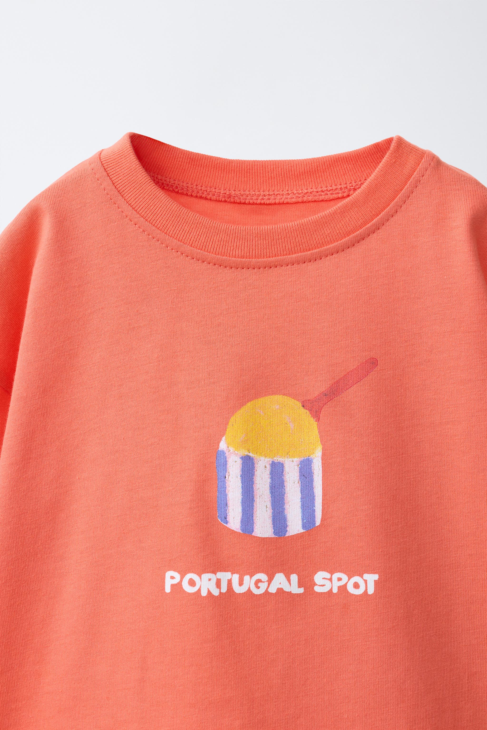 Детские футболки Zara ISABELLE VANDEPLASSCHE ICE CREAM T-SHIRT — фото 4