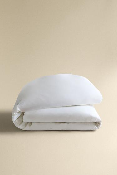 HOUSSE DE COUETTE FLEURS AQUARELLE - Blanc cassé de Zara - Image 4