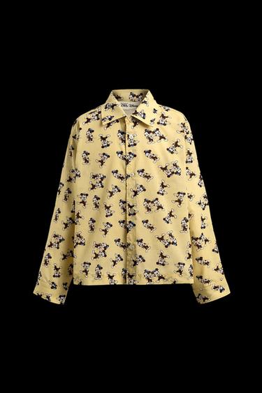 CAMISA MORTY + FERDY HARRY LAMBERT FOR ZARA X DISNEY - Amarillo de Zara