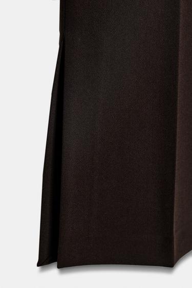 PANTALON FLARE OUVERTURES ZW COLLECTION - Marron de Zara - Image 6