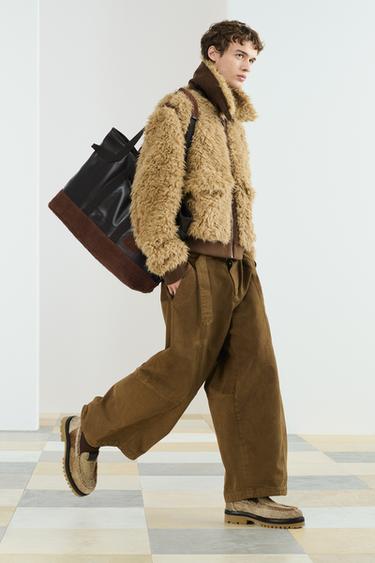 Zara SHRLNG JKTC - Mid-camel