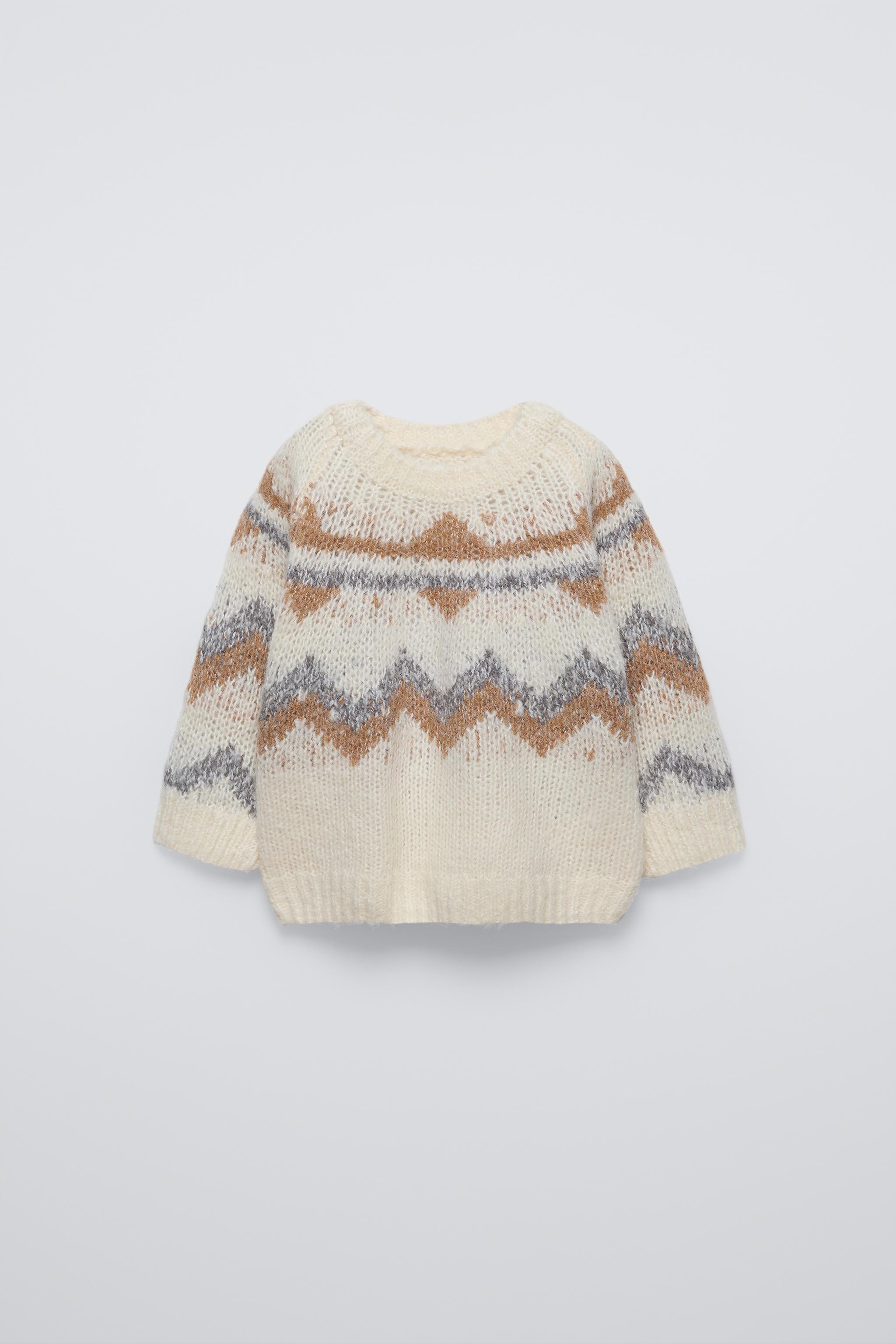 Zara kids JACQUARD KNIT hotsell SWEATER. Size 3-4t bundle