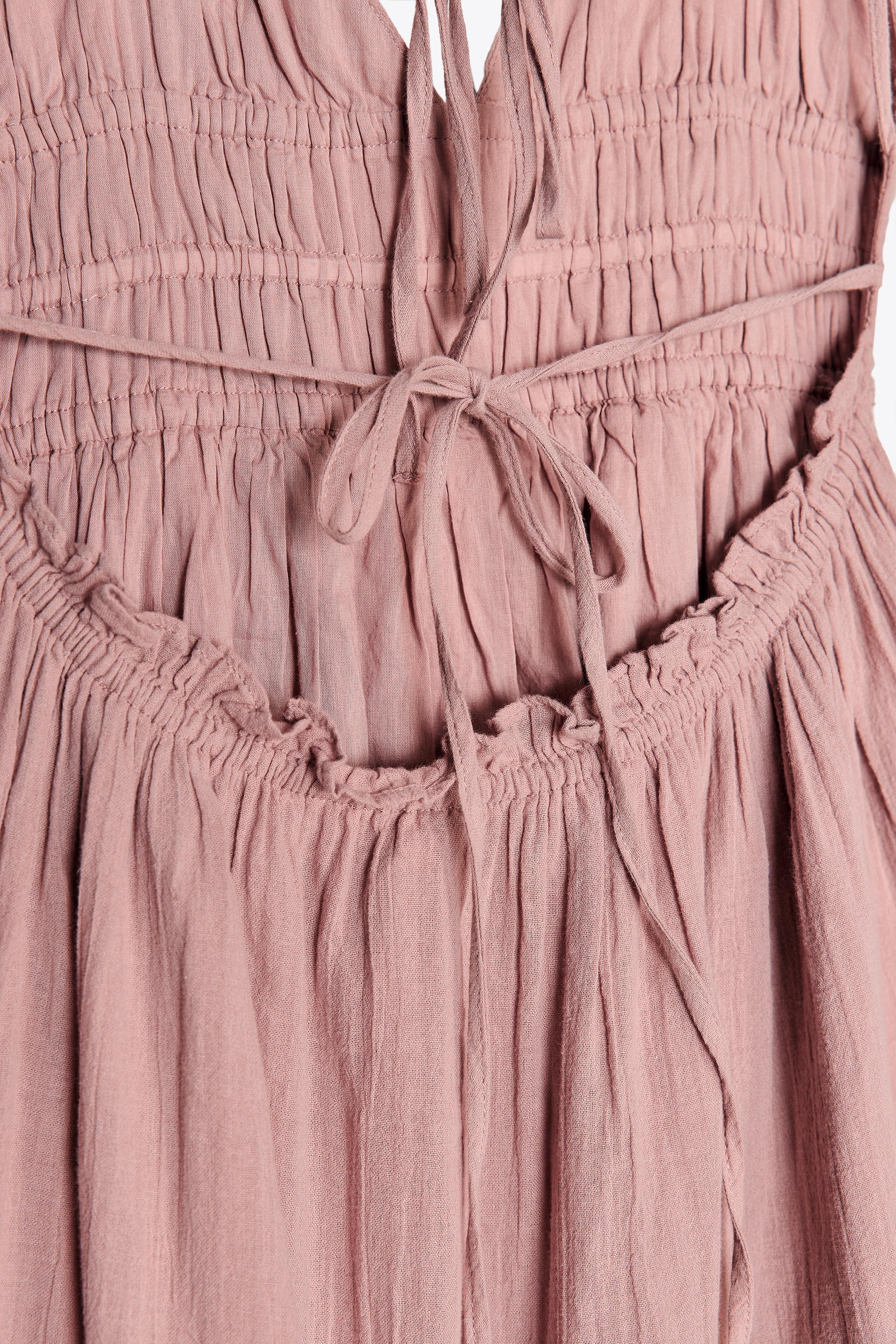 【ZARA】ガーゼミディワンピース  0881/320/621 org.jpg