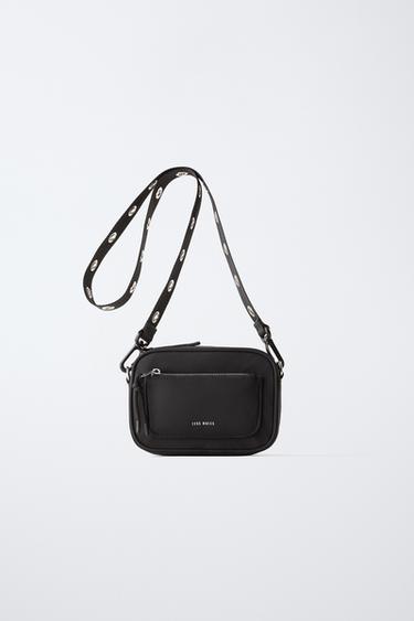 UMHÄNGETASCHE MIT NIETEN - Schwarz von Zara - Bild 0