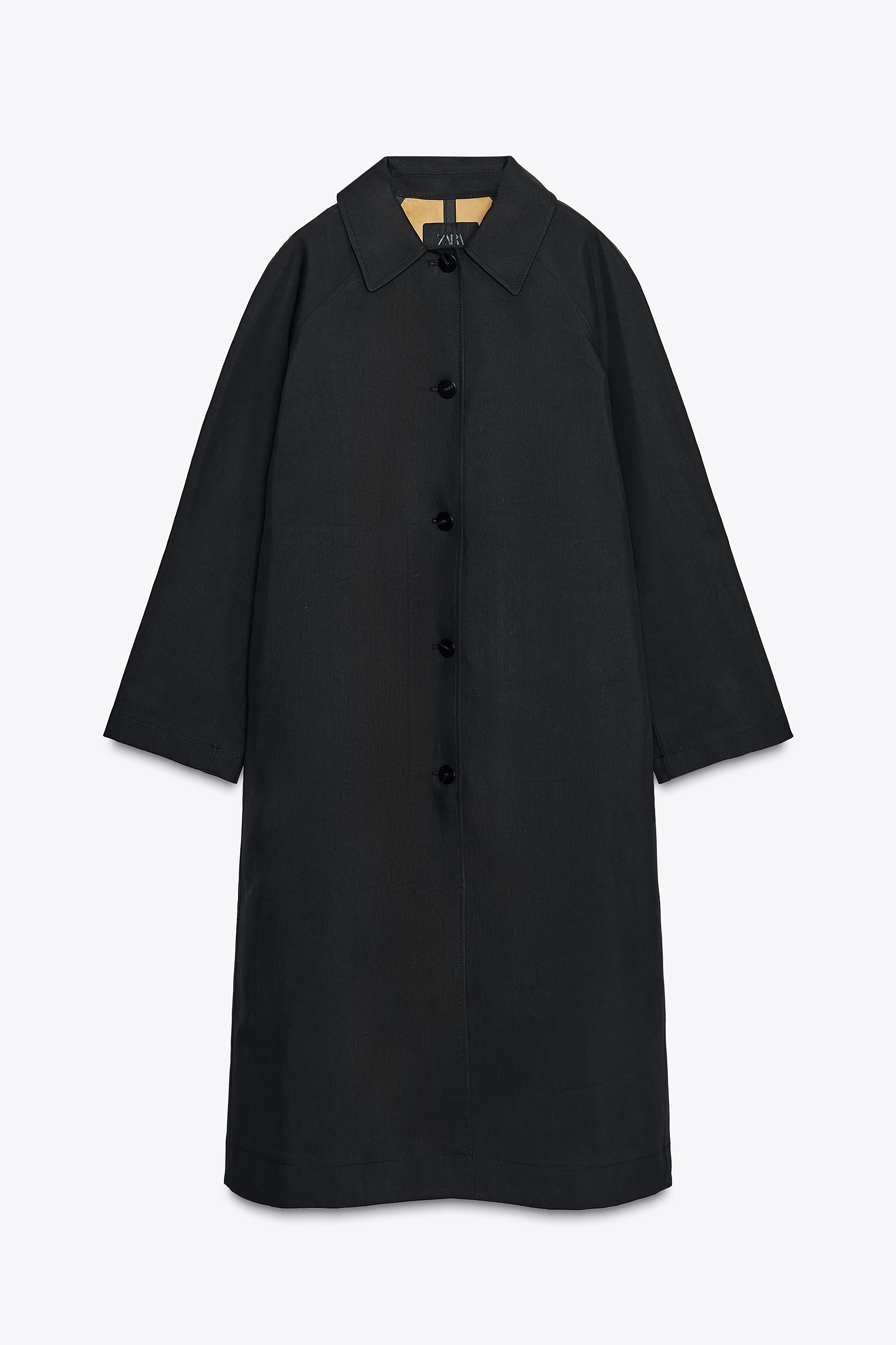 レザーカラートレンチコート ZARA LIMITED EDITION レザーカラートレンチコート ZARA LIMITED EDITION - メルカリ