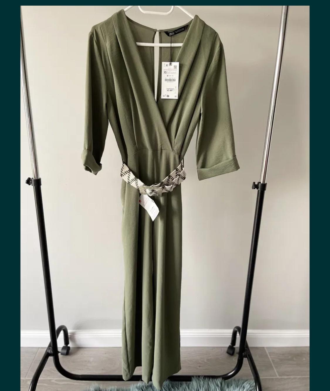 LONG BELTED JUMPSUIT - Image 3