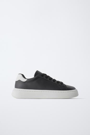 TENNIS BASIQUES - Noir de Zara