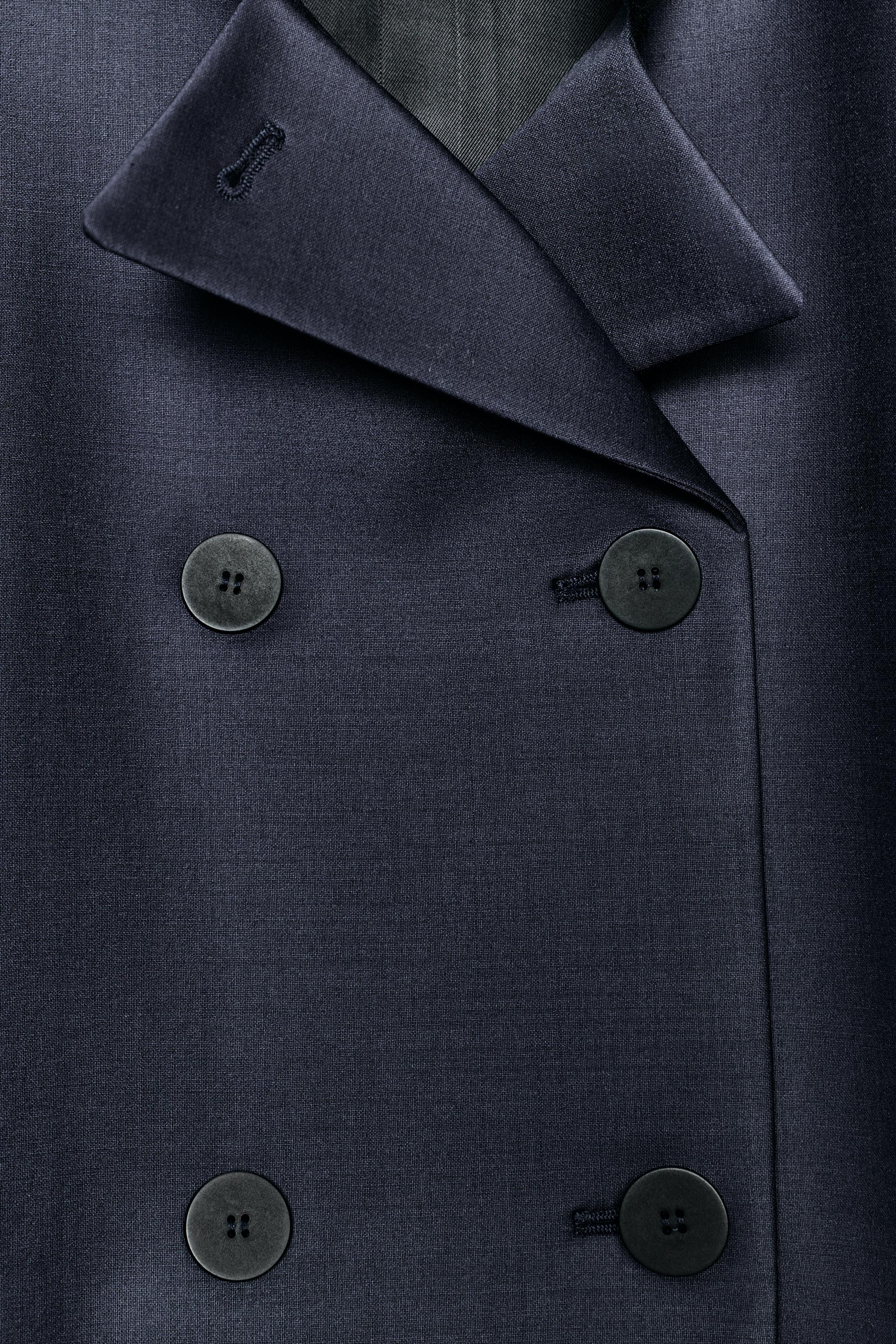 ZW COLLECTION FITTED CONTRAST BLAZER