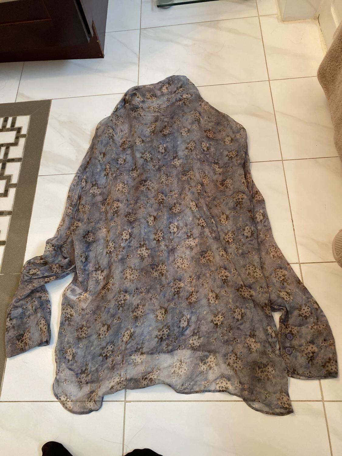 MULTICOLORED FLOWER BLOUSE - Image 2