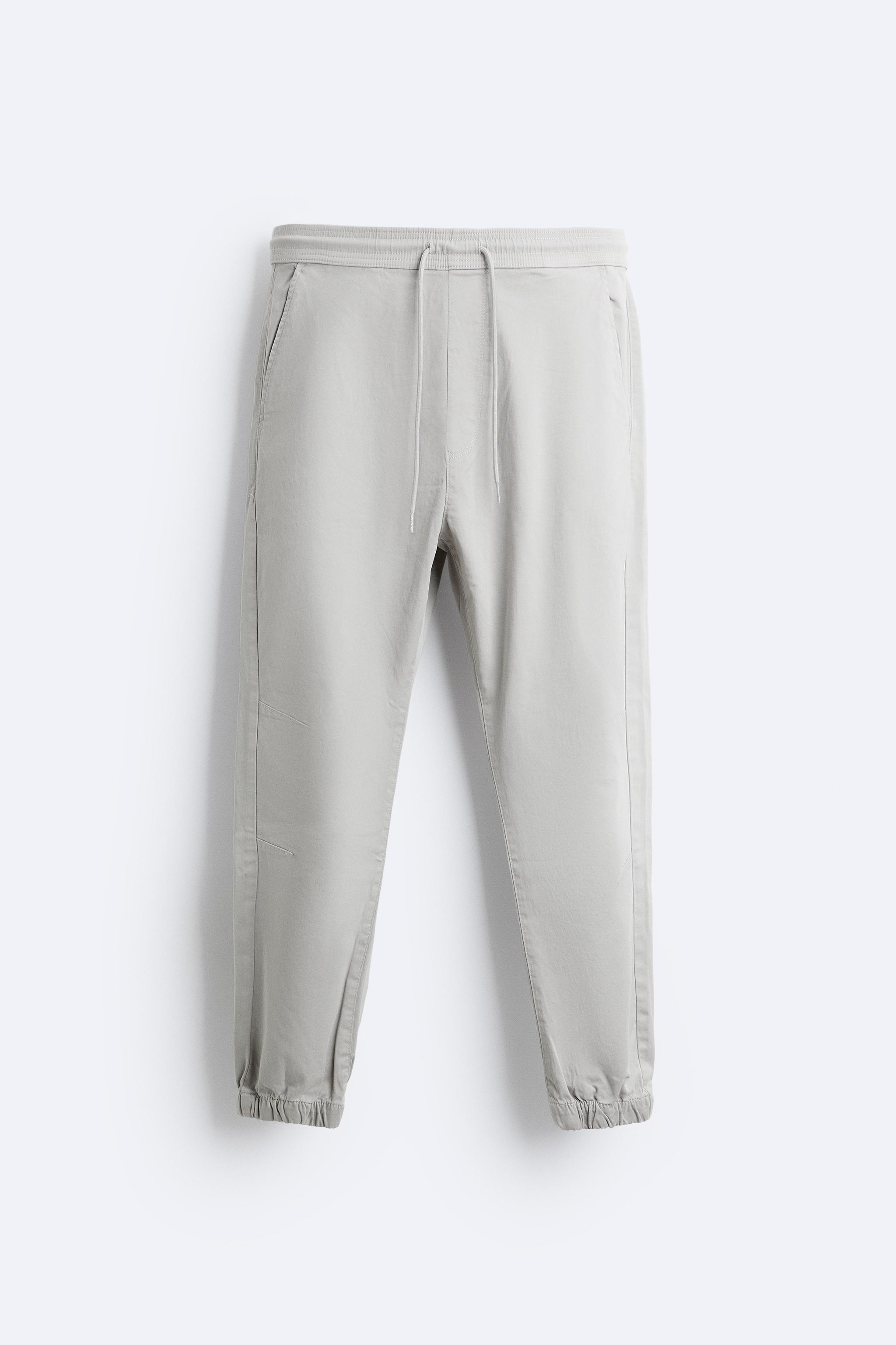 Zara discount white sweatpants