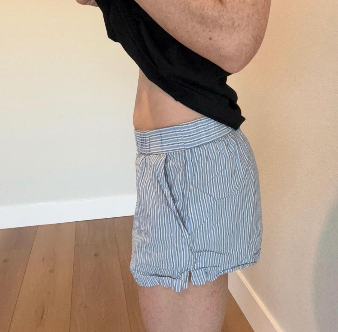 STRIPED BOXER LIKE SHORTS - Image 2