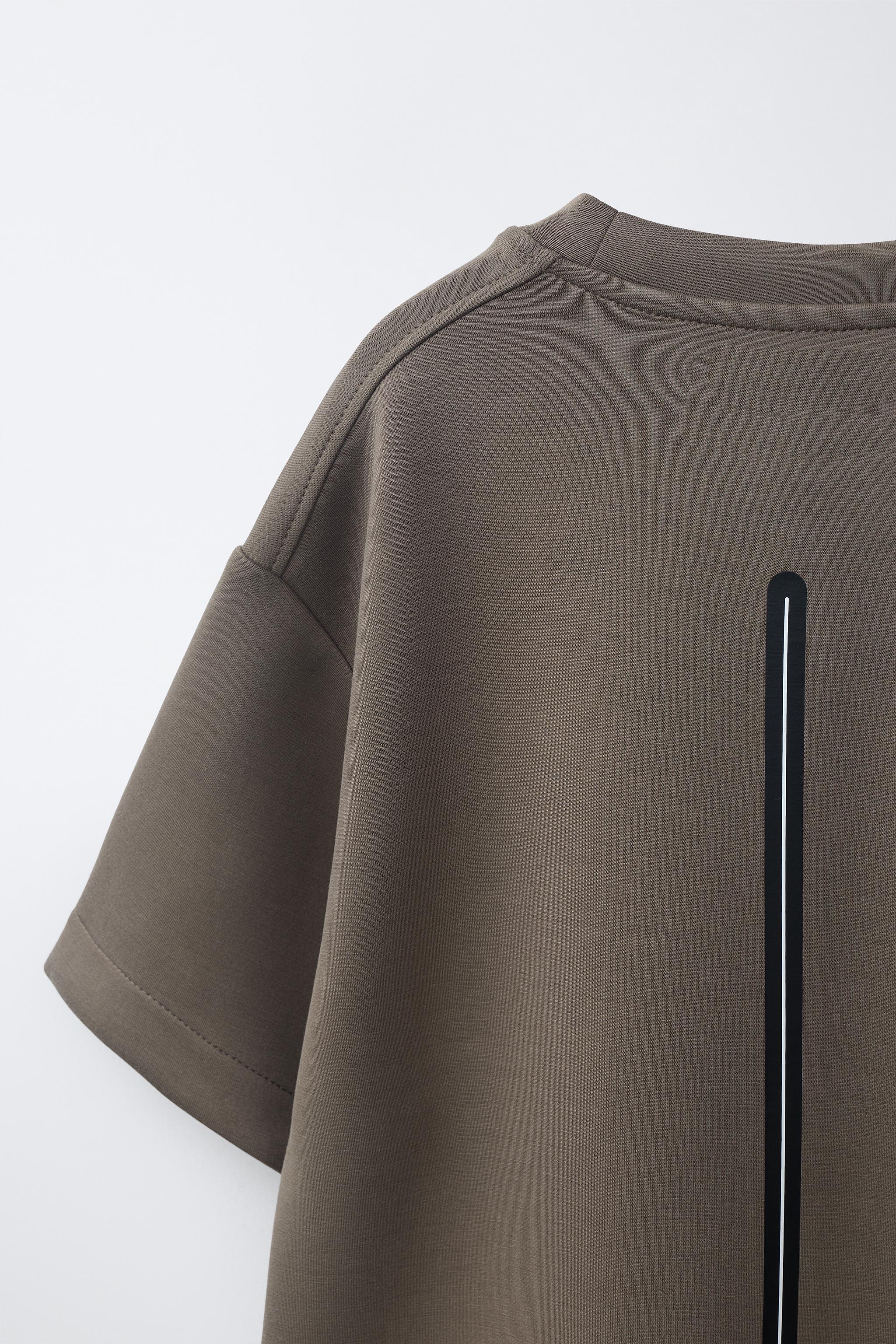 SPORTY TEXT T-SHIRT