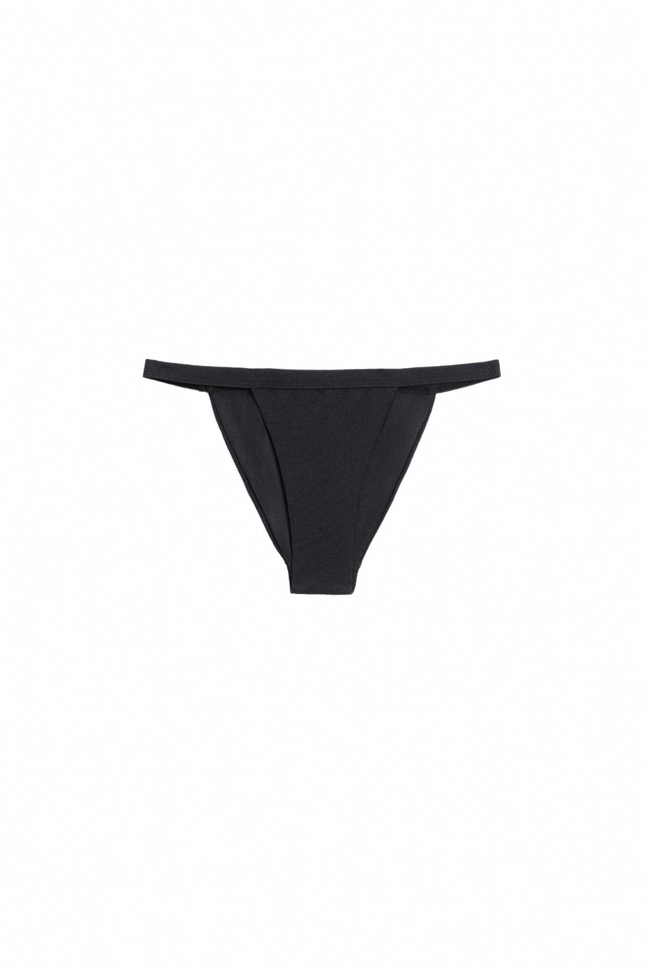 Triangle bikini bottoms — Black