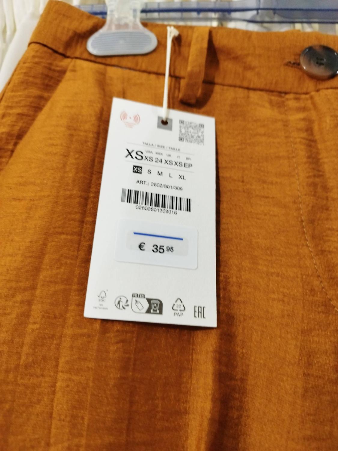 FLOWING LINEN BLEND TROUSERS WITH SIDE VENTS - Image 2