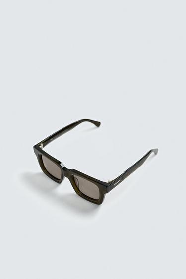 LUNETTES DE SOLEIL CARRÉES - Vert de Zara - Image 5