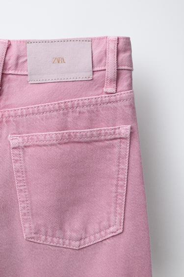 JEAN WIDE LEG - Mauve clair de Zara - Image 3