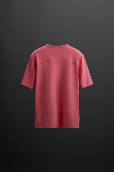 T-SHIRT HEAVY WEIGHT - Saumon de Zara - Image 7