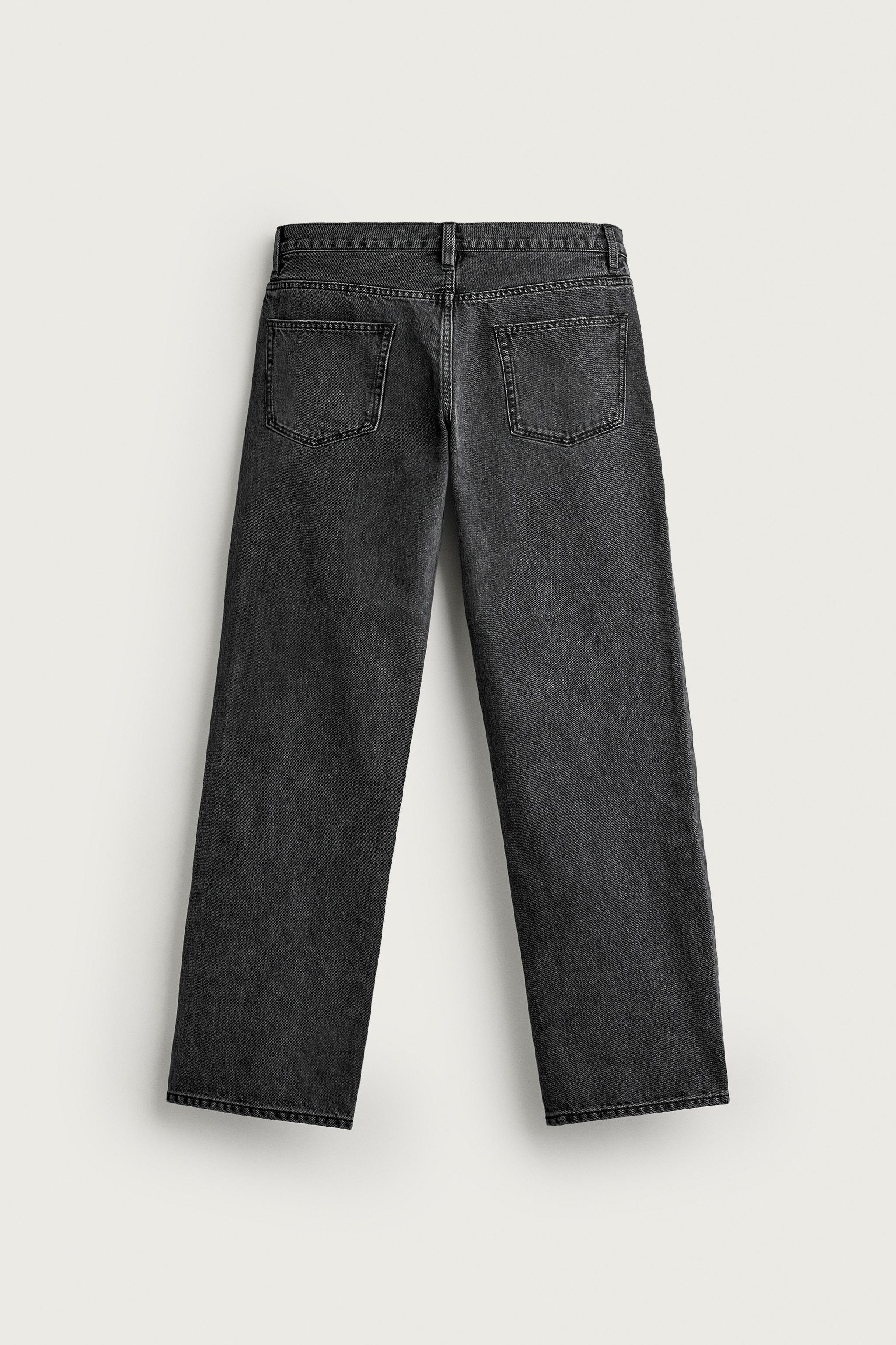 Zara DÜŞÜK BEL SLIM STRAIGHT FIT JEAN görsel 8