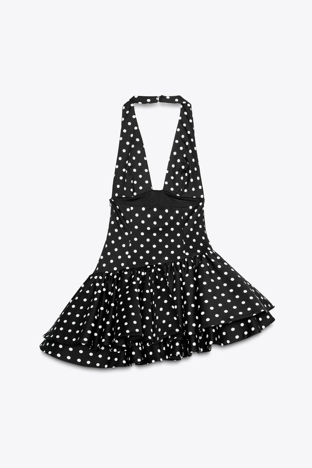 Thumbnail image for POLKA DOT RUFFLED JUMPSUIT DRESS