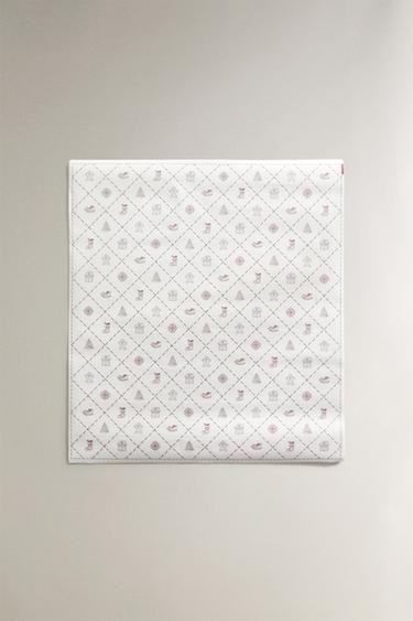 Zara CHRISTMAS FIGURE OVEN PAPER - 白色